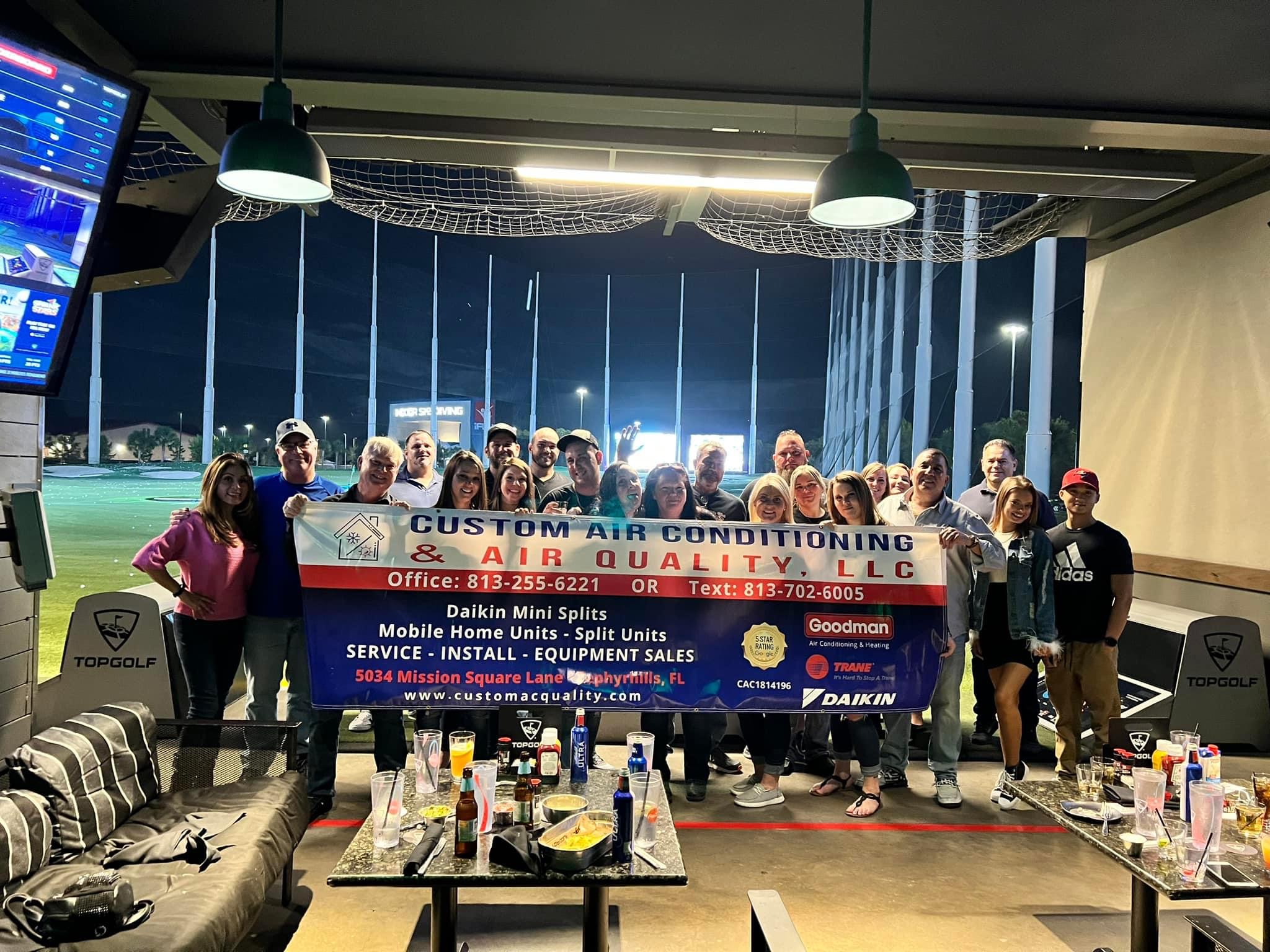 Contact Custom Air Conditioning & Air Quality, LLC AC & Heater Repair