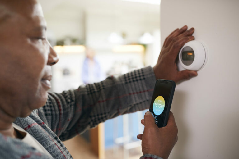 smart thermostat scaled