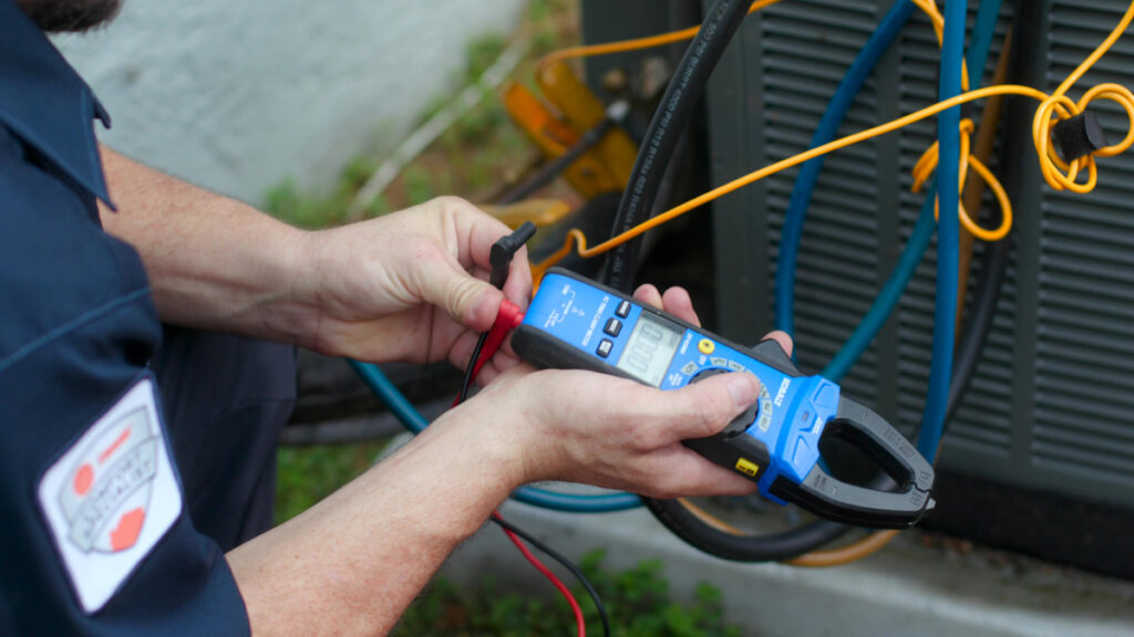 Air Conditioner Repair and Replacement 2 Diagnostic tools being used on an HVAC unit 1024x576 1