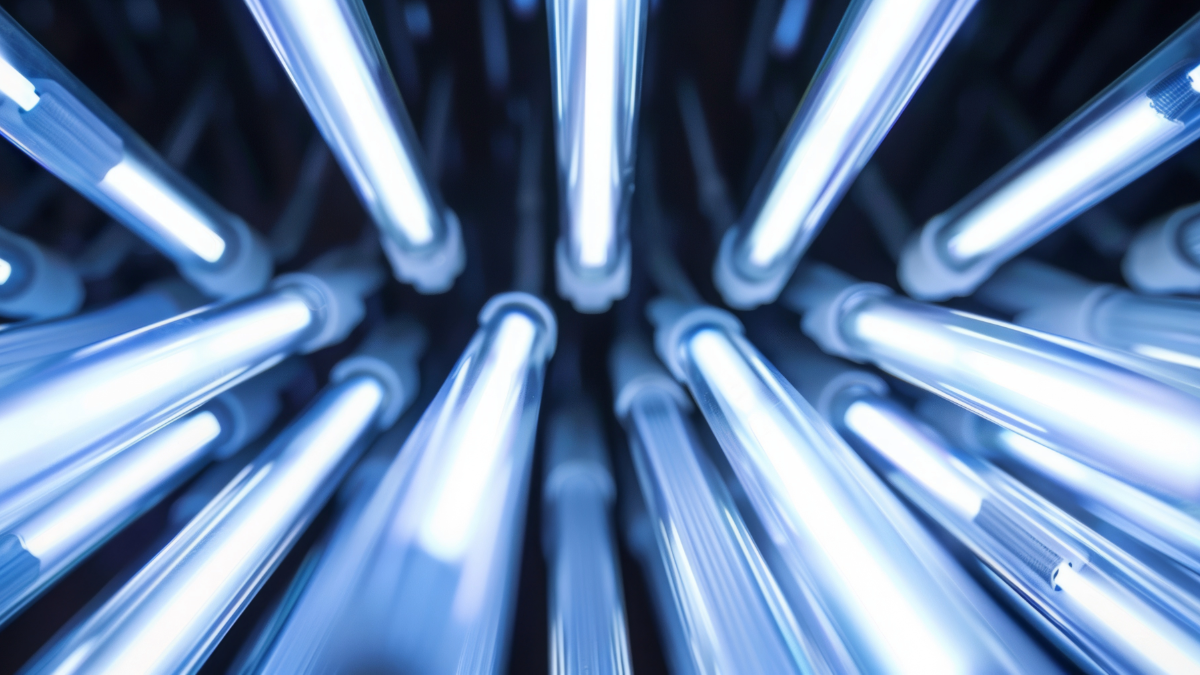 hvac uv lights disinfecting the air 1