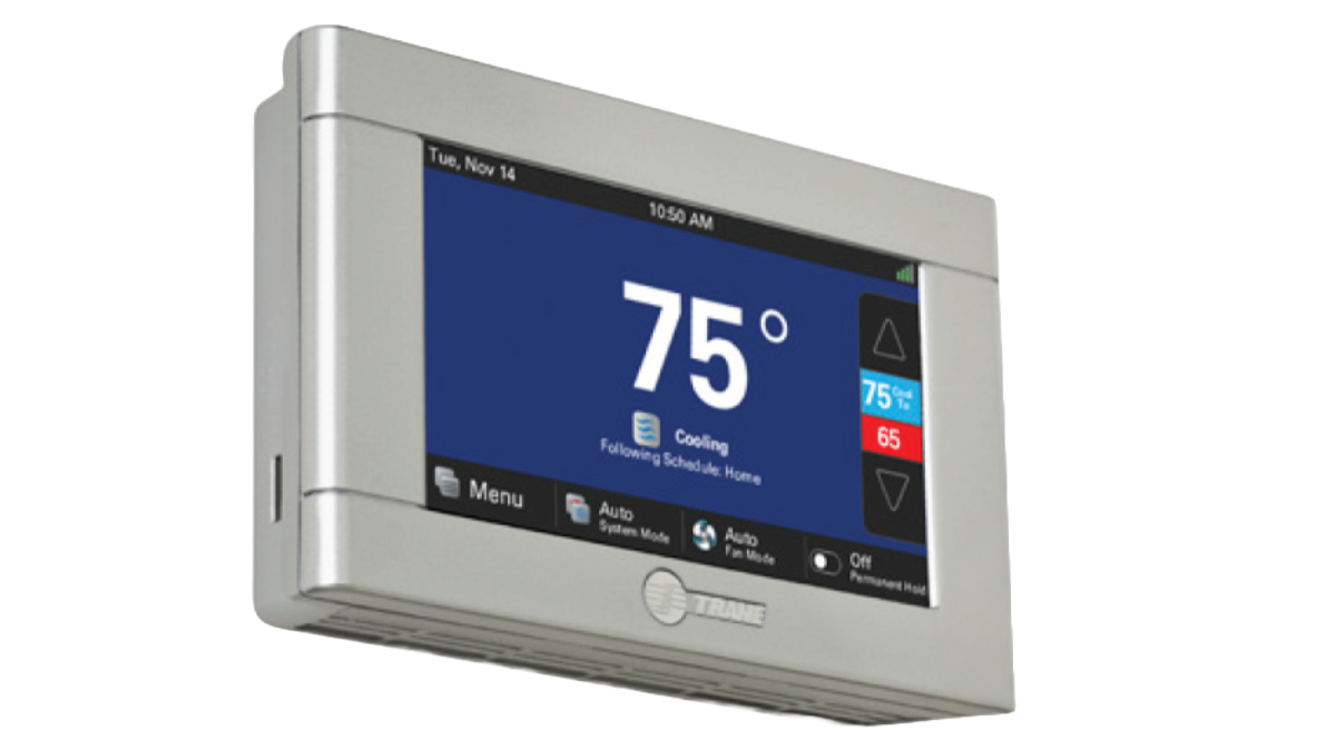 programmable thermostat Trane XL by Custom Air Conditioning & Air Quality